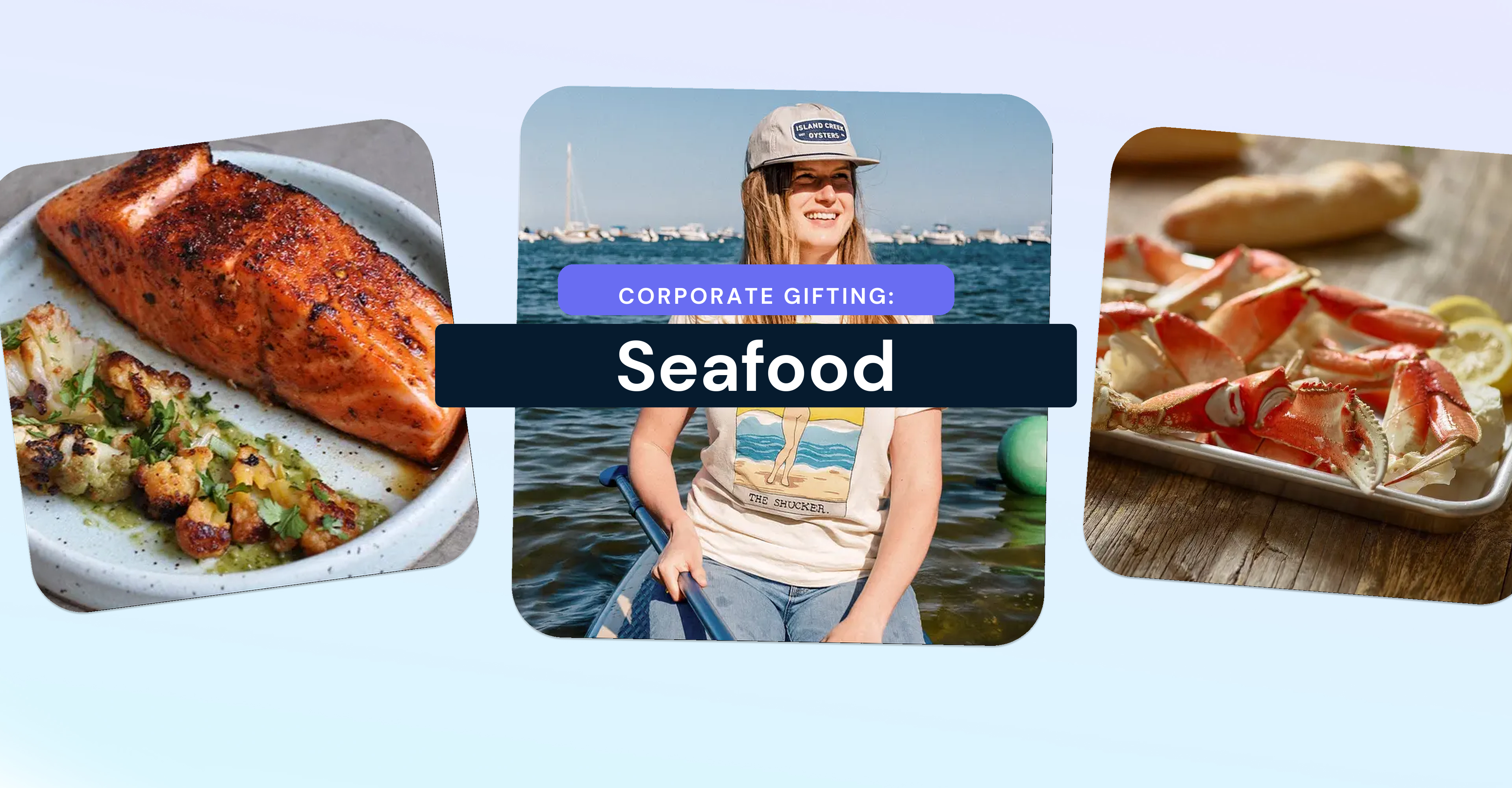 Seafood corporate gifts that arrive in perfect condition