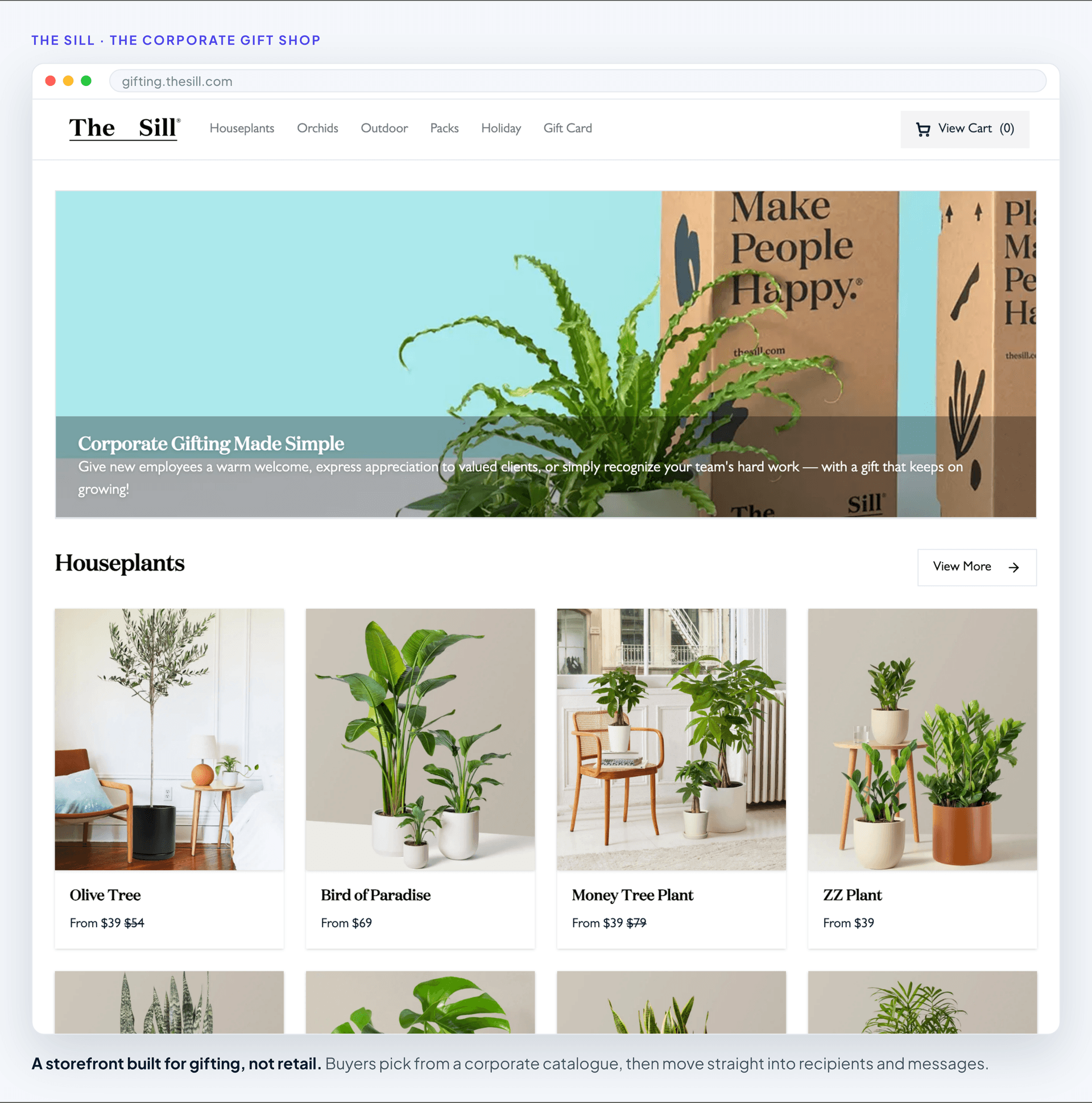 The The Sill corporate gift shop