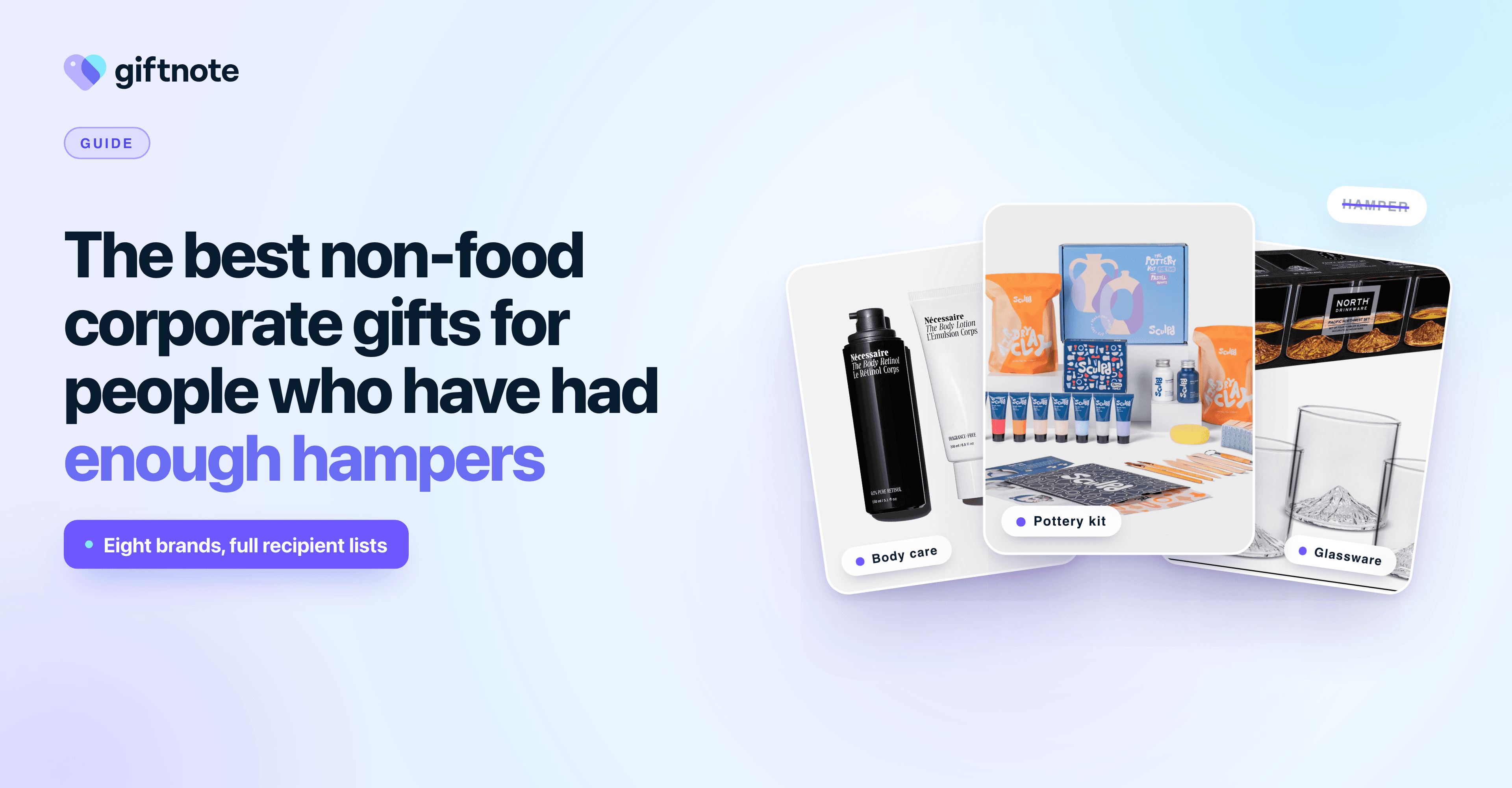 The best non-food corporate gifts for people who have had enough hampers