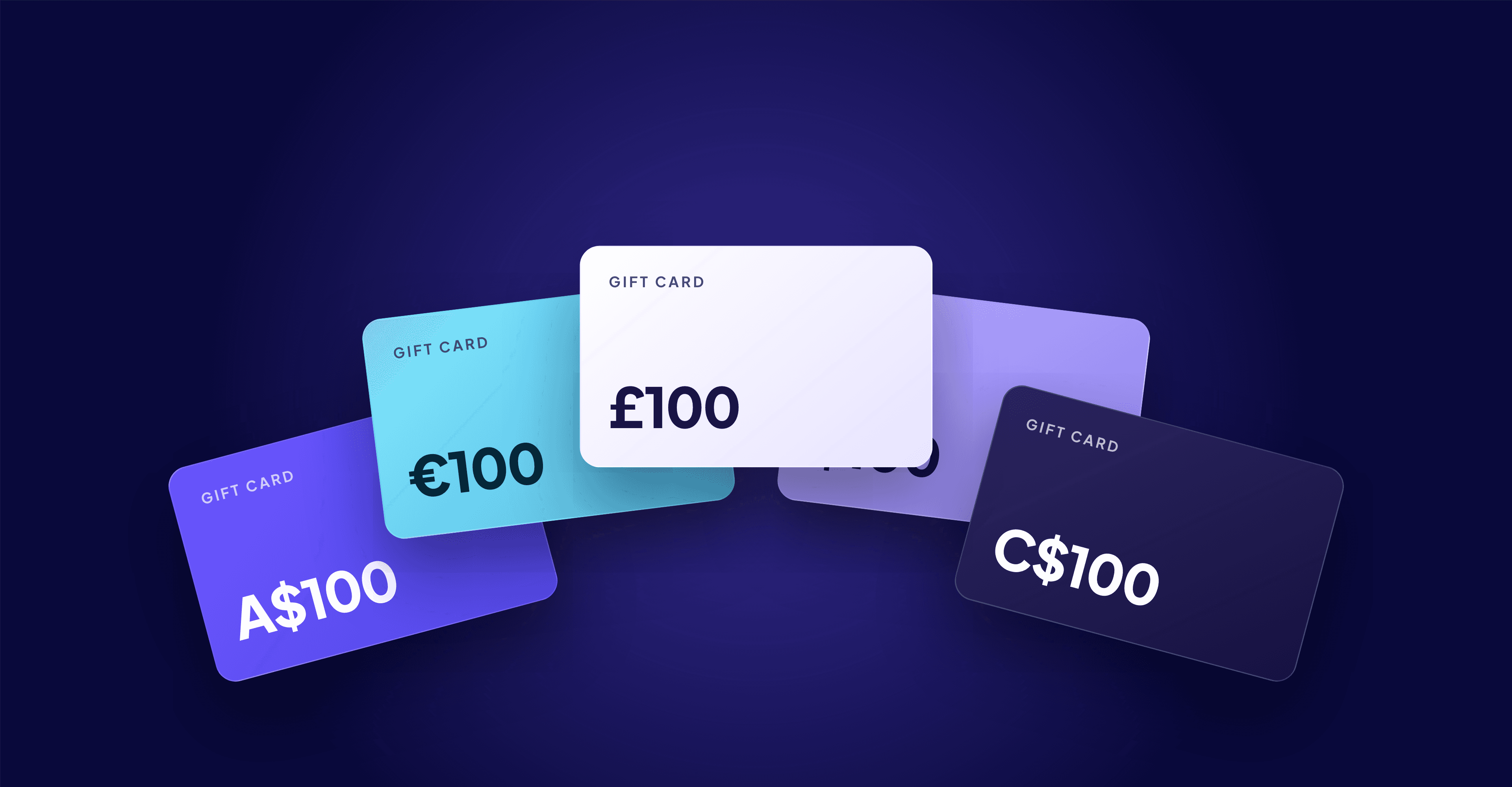 Your gift cards now sell in every currency you do