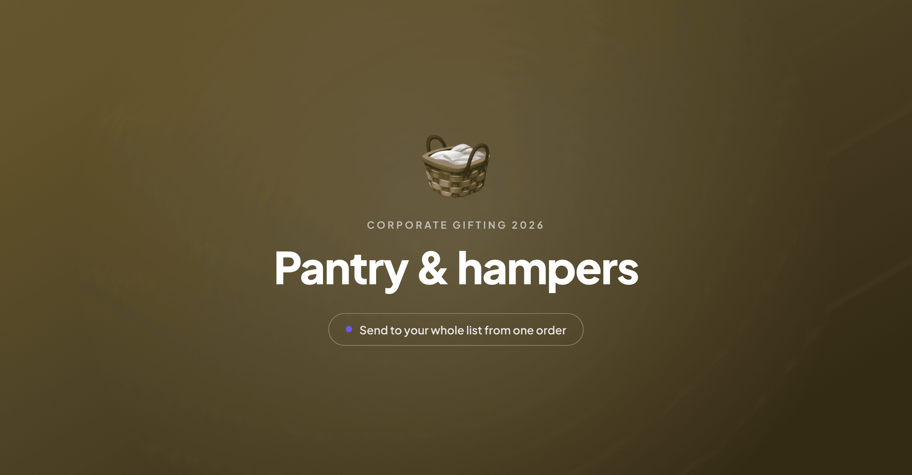 Pantry, cheese and hamper corporate gifts from fourteen makers