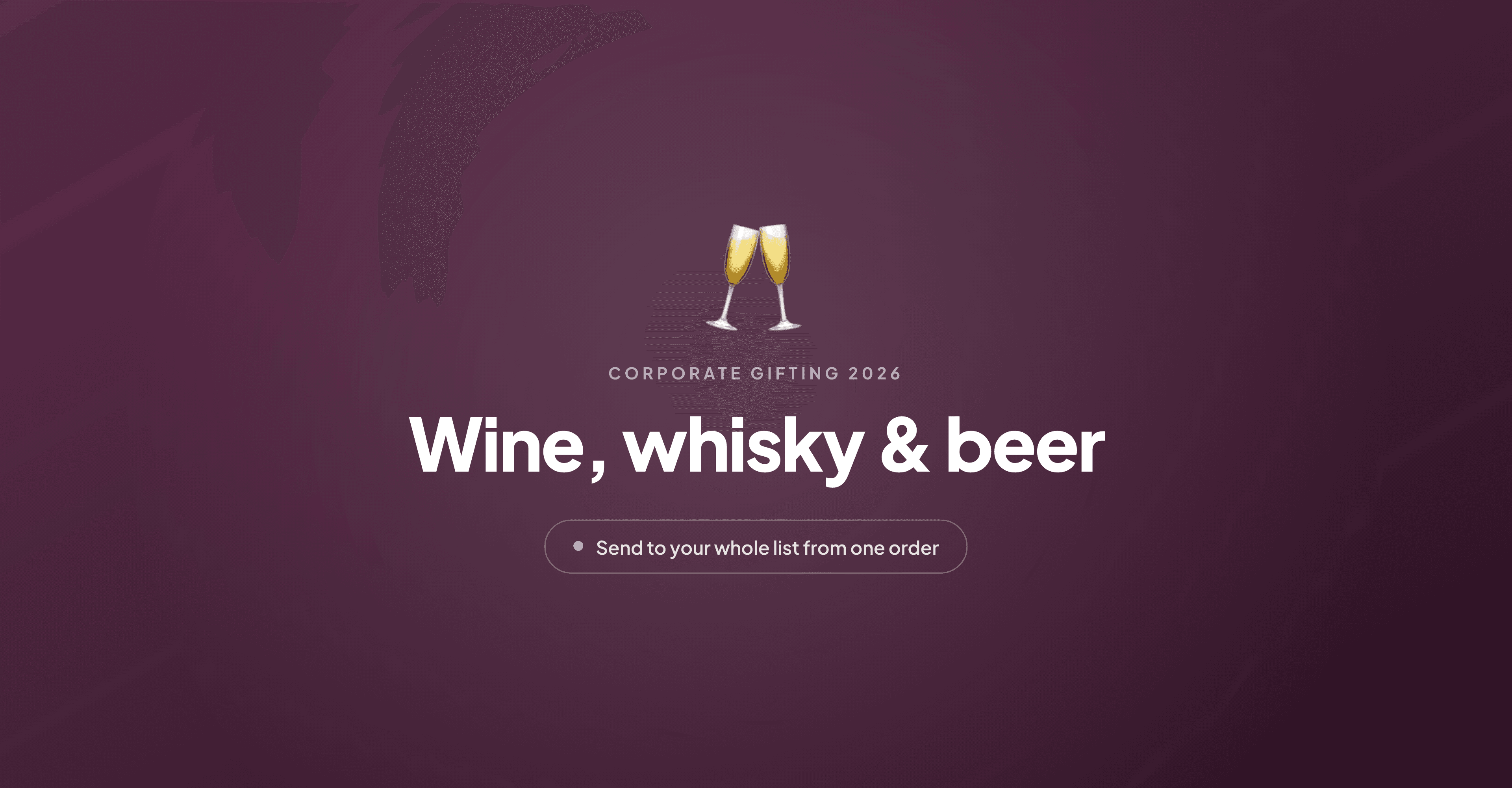 Wine, whisky and beer corporate gifts, and the non-alcoholic ones worth sending